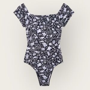 NWOT Lush x Stitch Fix Women’s Sammi‎ Cut Out Bodysuit Floral Bodycon